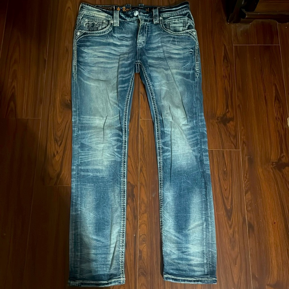 Rock Revival sz 34x34 Tandy straight leg